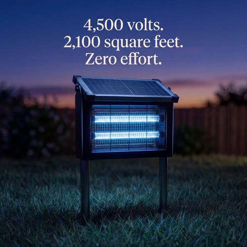 GroundGuard Sentinel — Solar Bug Zapper