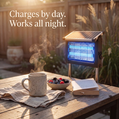 GroundGuard Sentinel — Solar Bug Zapper